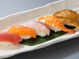 いろはにほへと 滝川店のメニュー写真 いろはの握り寿司5貫盛り