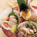 海へ 釧路中央店のメニュー写真 ◆ 貝刺し3種盛り合わせ