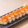 海へ 釧路中央店のメニュー写真 ◆炙りサーモン箱寿司