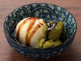 甘太郎 横浜北幸店のメニュー写真 ■抹茶わらび餅とアイス